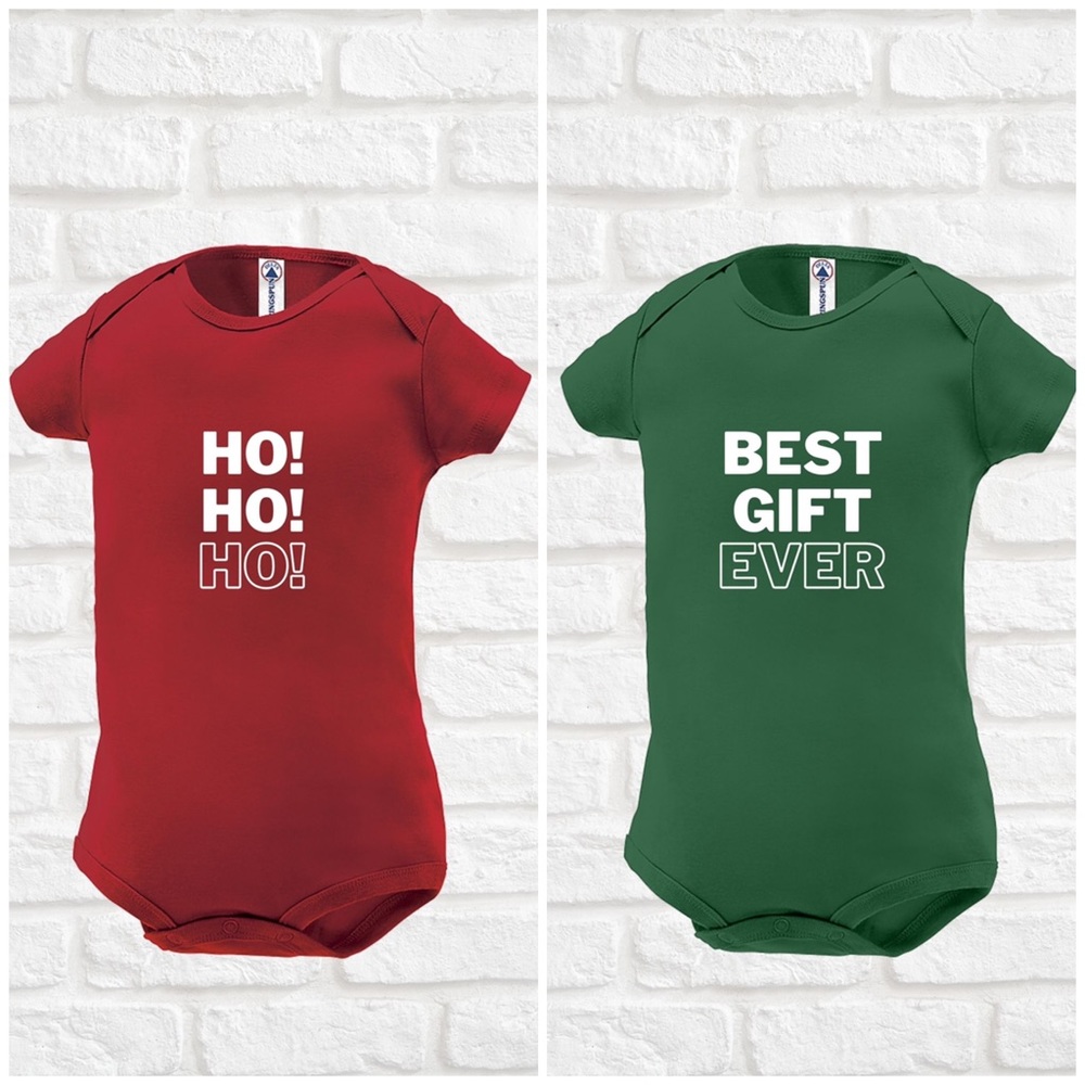 Christmas Baby Onesies (set of 2)